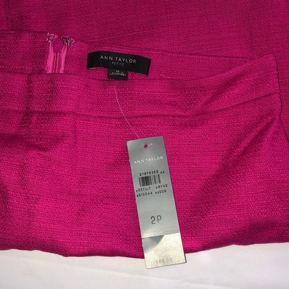 Ann Taylor Petite Cutout A-Line Skirt - Picture 8 of 10